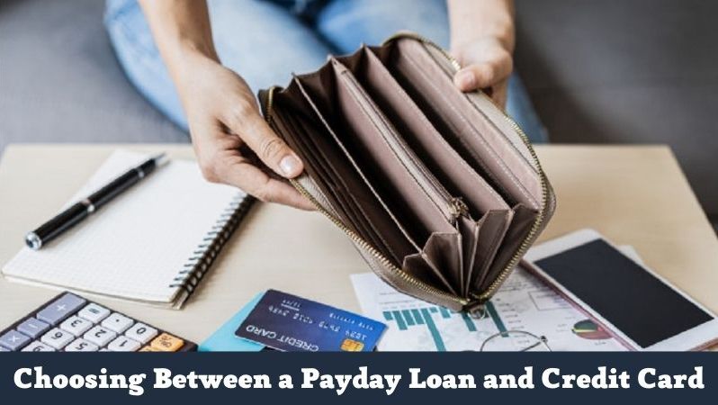 Choosing Between a Payday Loan and Credit Card